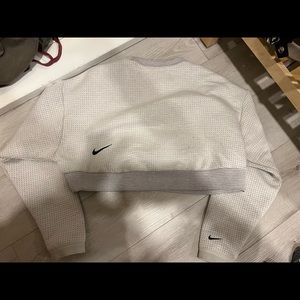 Nike cropped hoodie - size small